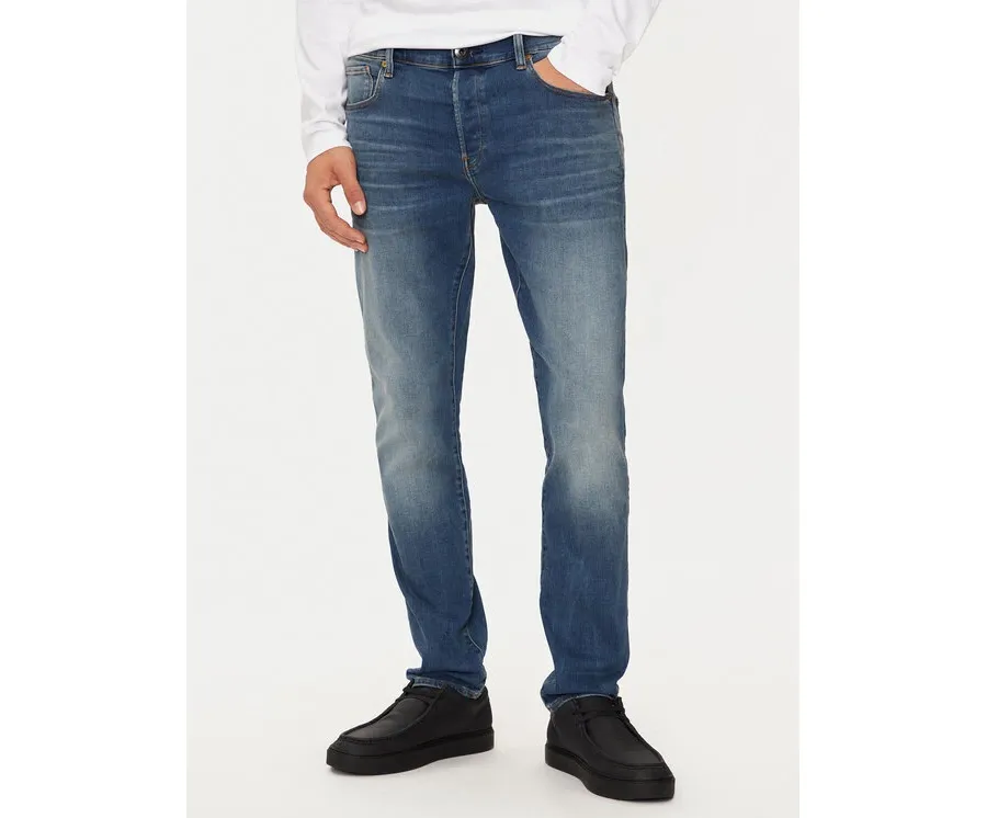obrazek 1 G-Star Raw Jeansy 3301 51001-8968-2965 Granatowy Slim Fit