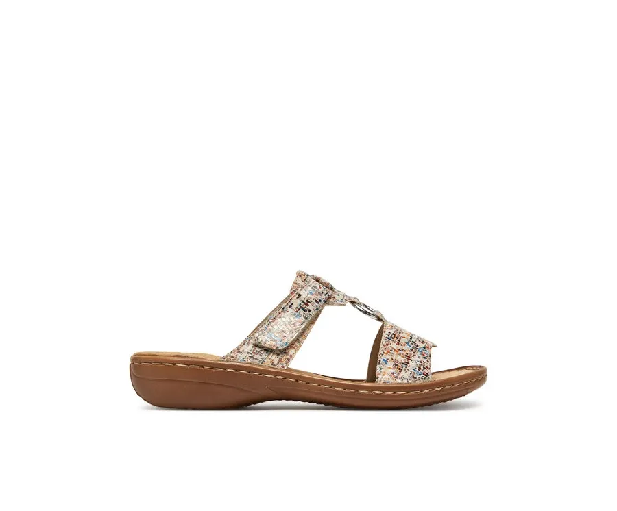 obrazek 1 Rieker Klapki 608A0-93 Kolorowy