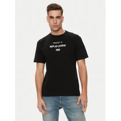 Zdjęcie Replay T-Shirt M6925 .000.23608P Czarny Regular Fit REPLAY