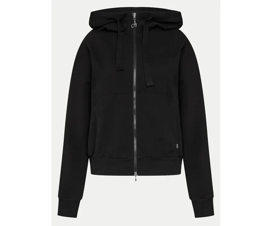 obrazek 1 Deha Bluza A00322 Czarny Regular Fit