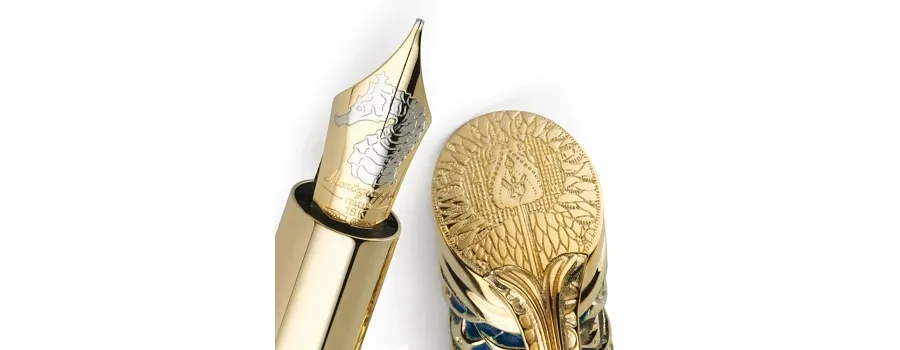 obrazek 3 Ekskluzywne Złote Pióro Wieczne The Brain Montegrappa