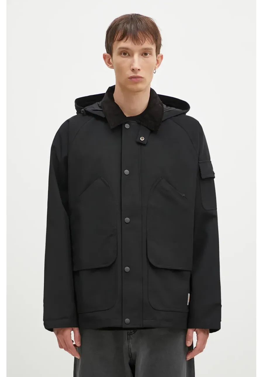 obrazek 1 Carhartt WIP kurtka Clarton Jacket męska kolor czarny przejściowa I033871.00EXX