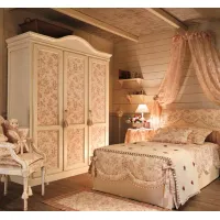 Zdjęcie Śliczne łóżko do sypialni dziewczęcej - Halley