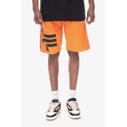 Zdjęcie Alpha Industries szorty kąpielowe kolor pomarańczowy 106812.429-POMARANCZO