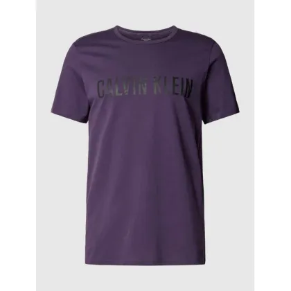 Zdjęcie T-shirt z okrągłym dekoltem i nadrukiem z logo