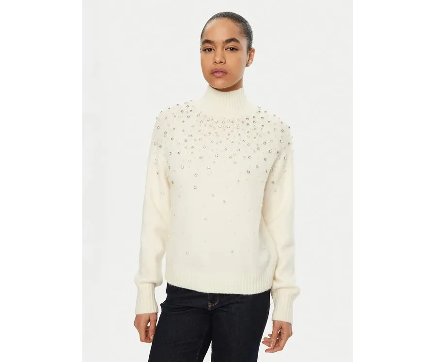 obrazek 1 Marciano Guess Sweter 4BGR14 5786Z Écru Regular Fit