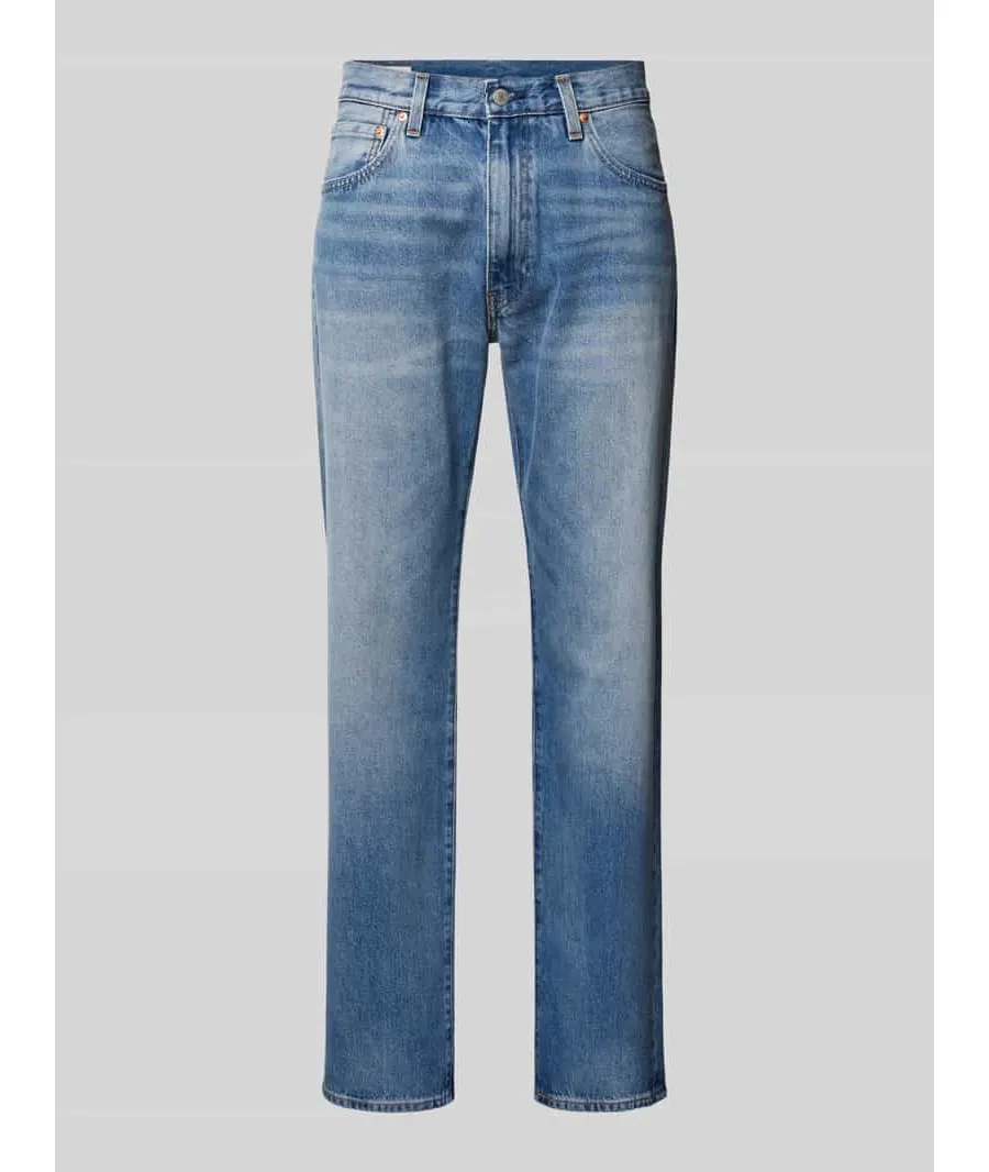 obrazek 1 Jeansy o kroju relaxed straight fit z 5 kieszeniami model ‘555’