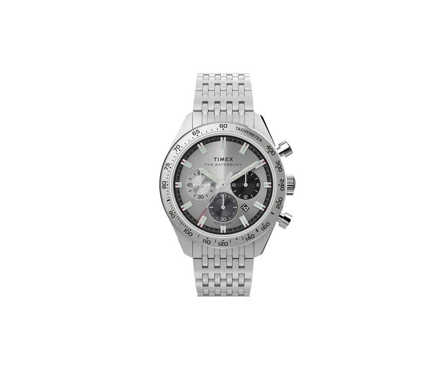 obrazek 1 Timex Zegarek Waterbury TW2Y18700 Srebrny