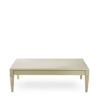 Zdjęcie Prostokątny stolik kawowy z eleganckimi nogami H.44xL.140xP.80 cm