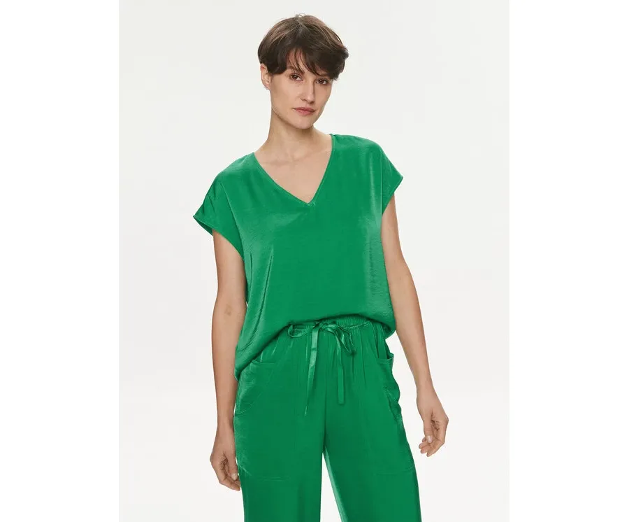 obrazek 1 Vero Moda T-Shirt Marys Dana 10300421 Zielony Regular Fit