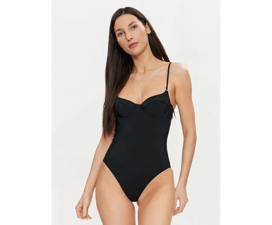 obrazek 1 Calvin Klein Swimwear Strój kąpielowy KW0KW02386 Czarny