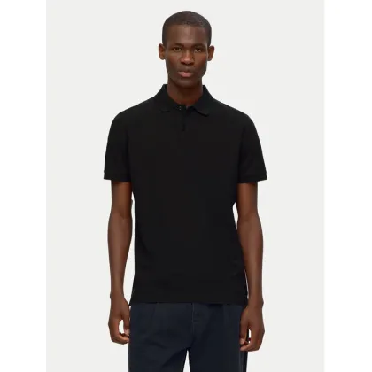 Zdjęcie Selected Homme Polo 16095851 Czarny Slim Fit