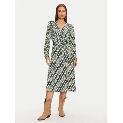 Zdjęcie Olsen Sukienka koszulowa 13001788 Zielony Regular Fit