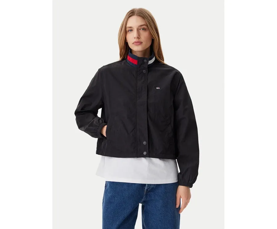 obrazek 1 Tommy Jeans Kurtka przejściowa Essential DW0DW20439 Czarny Regular Fit