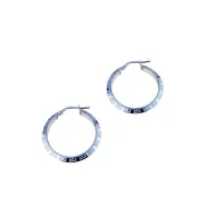 Picture Brilliant Italian earrings with a Greek motif, 20 mm