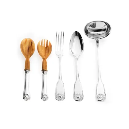 Zdjęcie Wyjątkowy zestaw sztućców wykonanych ze srebra – Pampaloni