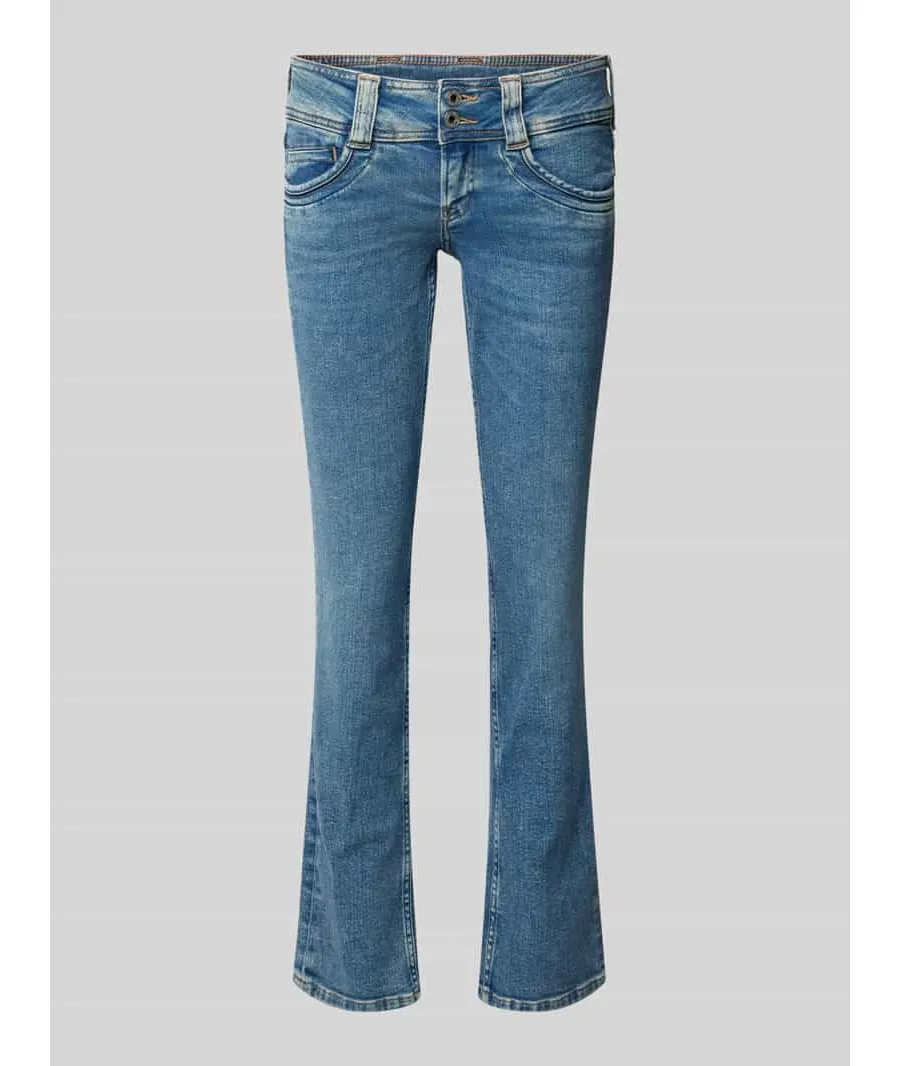 obrazek 1 Jeansy o kroju slim fit z 5 kieszeniami
