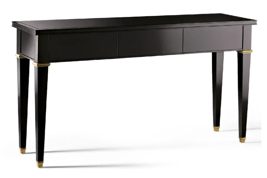 obrazek 1 Elegancka konsola z drewna bukowego