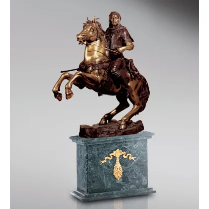 Picture A bronze sculpture depicting an Arab rider - Fonderia Artistica Ruocco