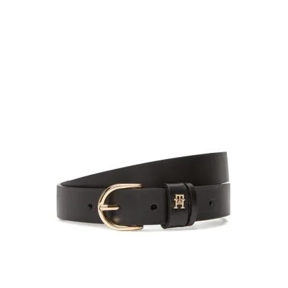 Zdjęcie Tommy Hilfiger Pasek Damski Essential Effortless 2.5 Go AW0AW16836 Czarny