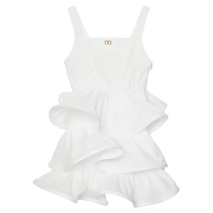 Zdjęcie TWINSET Sukienka elegancka 251GJ2428 Biały Regular Fit