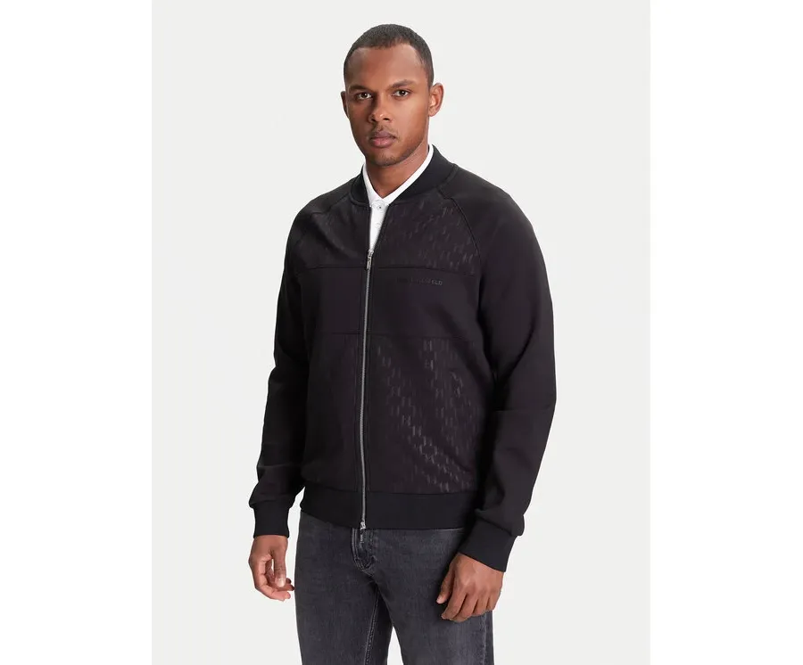 obrazek 1 KARL LAGERFELD Bluza 705023 553902 Czarny Regular Fit