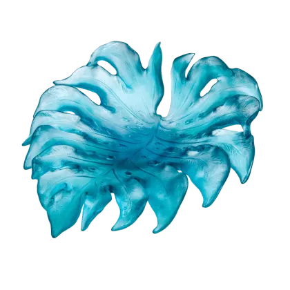 Zdjęcie Prestiżowa średnia misa w kształcie liścia monstery - Daum