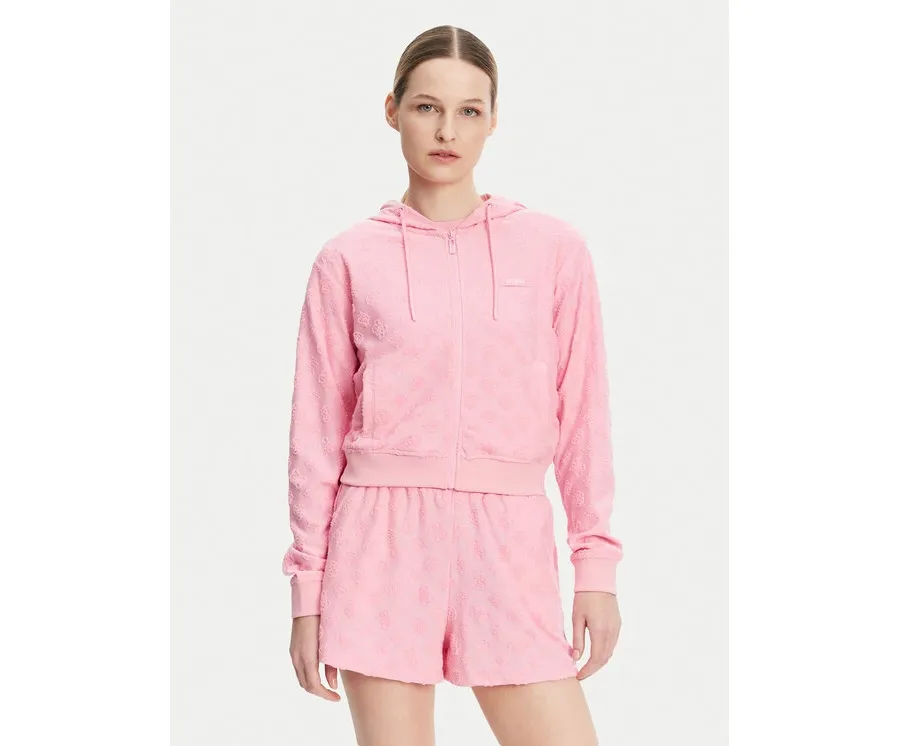 obrazek 1 Guess Bluza V5GQ00 KCT02 Różowy Regular Fit