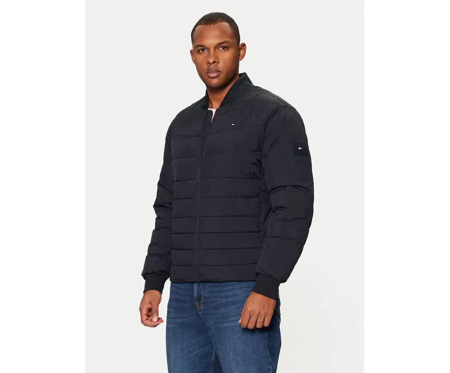 obrazek 1 Tommy Hilfiger Kurtka bomber MW0MW37640 Granatowy Regular Fit