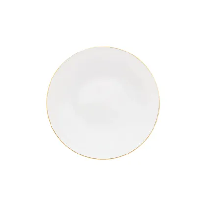 Zdjęcie Elegancki porcelanowy talerz deserowy 22 cm - Porcel