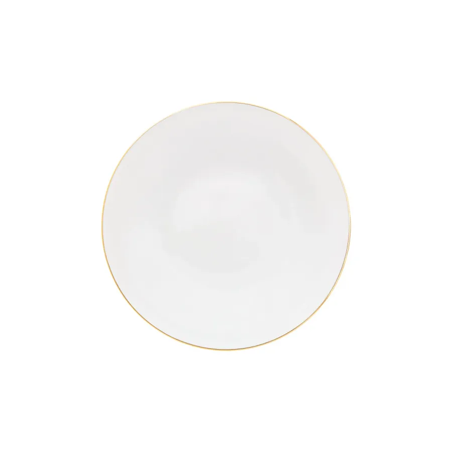obrazek 1 Elegancki porcelanowy talerz deserowy 22 cm - Porcel