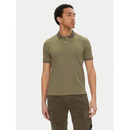 Zdjęcie C.P. Company Polo 18CMPL130A006263G Zielony Regular Fit