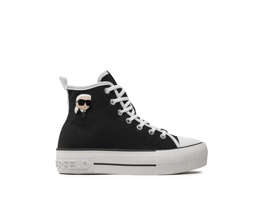 obrazek 1 KARL LAGERFELD Trampki KL60444 Czarny