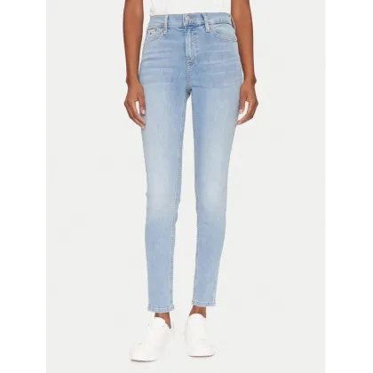 Zdjęcie Tommy Jeans Jeansy Nora DW0DW20651 Niebieski Skinny Fit