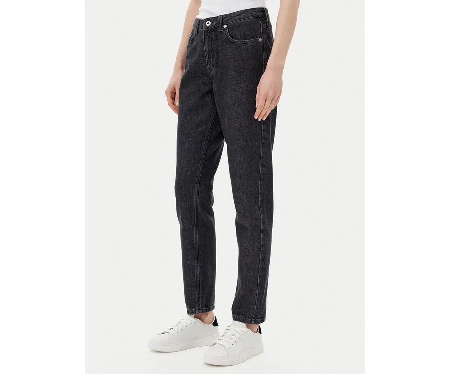 obrazek 1 Karl Lagerfeld Jeans Jeansy A2W10138 Czarny Mom Fit