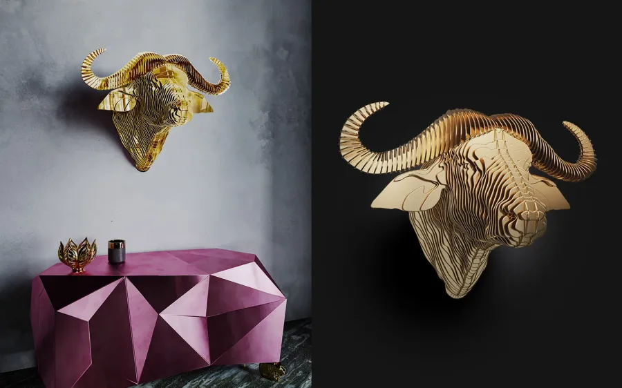 obrazek 2 Modernistyczny Bawół do salonu