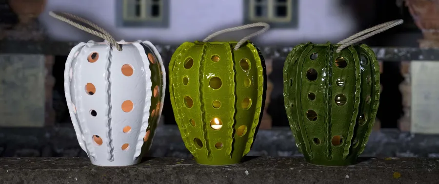 obrazek 4 Ceramiczny półmisek w kształcie liścia w stylu włoskim - Virginia Casa