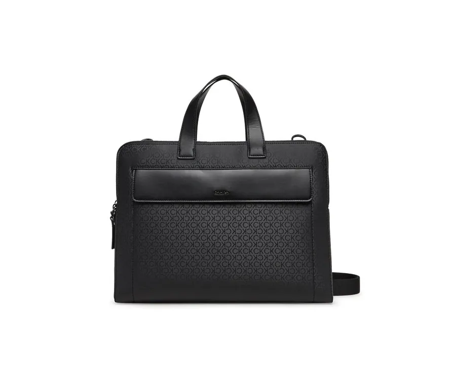 obrazek 1 Calvin Klein Torba na laptopa Ck Sleek 2G Laptop Bag Mono K50K512938 Czarny