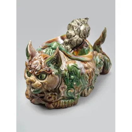 Picture Modern ceramic sculpture - Bordallo Pinheiro