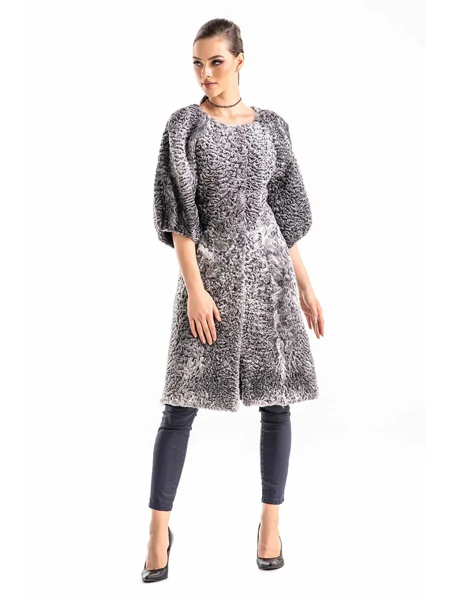 picture 5 Stylish long astrakhan coat - A&A Vesa