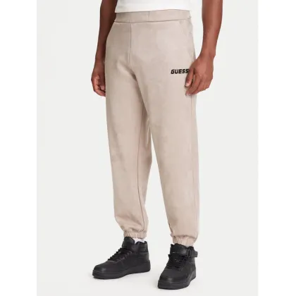 Zdjęcie Guess Spodnie dresowe Z5YB03 KCJY2 Beżowy Regular Fit