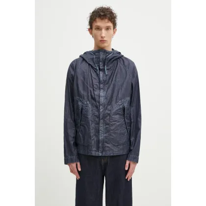Zdjęcie C.P. Company kurtka męska kolor niebieski przejściowa oversize 18CMOW202A006284G