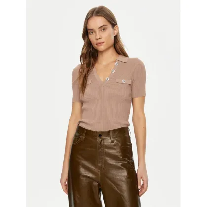 Zdjęcie Guess Sweter W5RR25 Z2U00 Beżowy Regular Fit