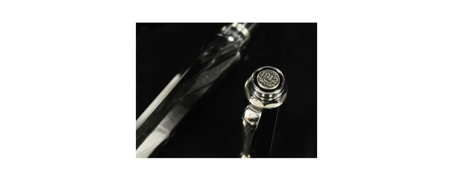 obrazek 2 Szlachetny Rollerball Pen Emblema Black Celluloid Montegrappa