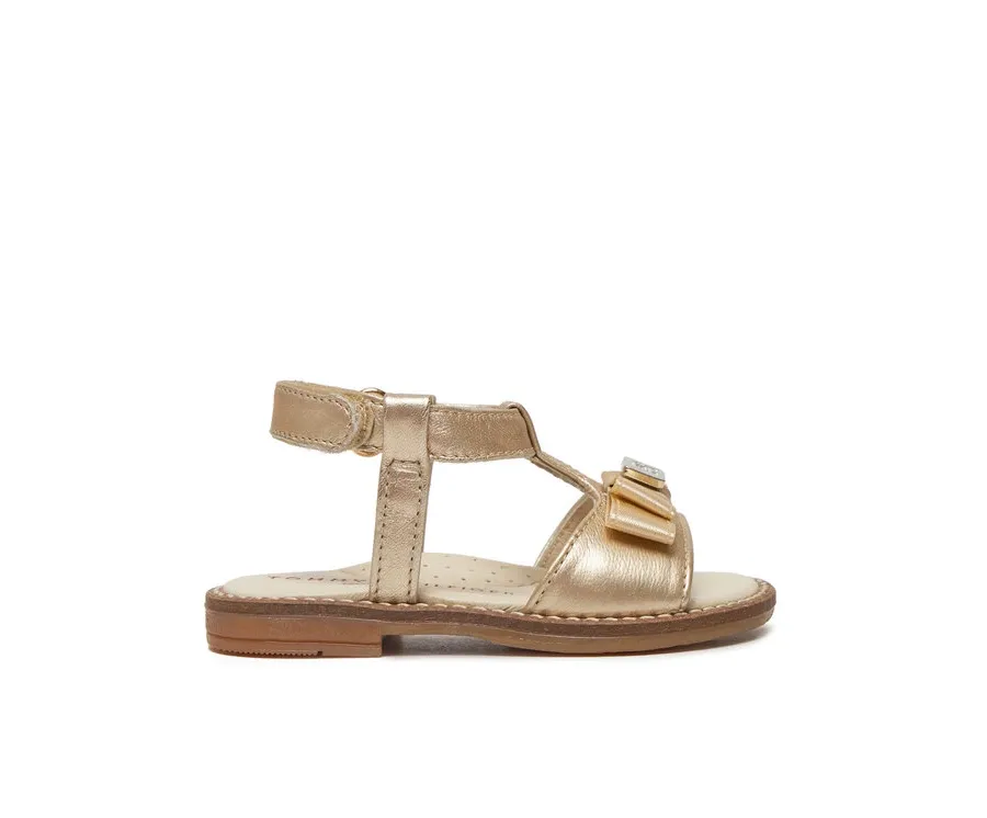 obrazek 1 Tommy Hilfiger Sandały Sandalo T1A2-33940-0220 M Złoty