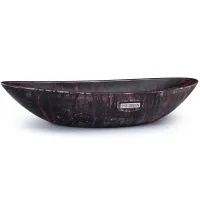 Zdjęcie Wyjątkowa umywalka 60 cm ORION BASIC - BLACKSMITH, czarny i czerwony, lakier matowy