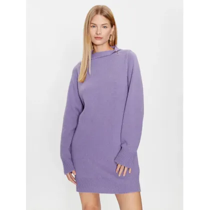 Zdjęcie Liu Jo Sweter CF3049 MA62E Fioletowy Regular Fit