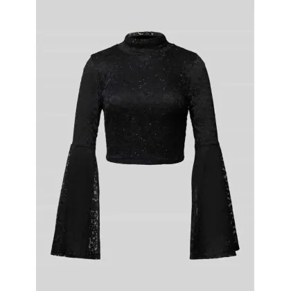 Zdjęcie Bluzka o kroju slim fit z rozszerzanymi rękawami model ‘DOMINIQUE’