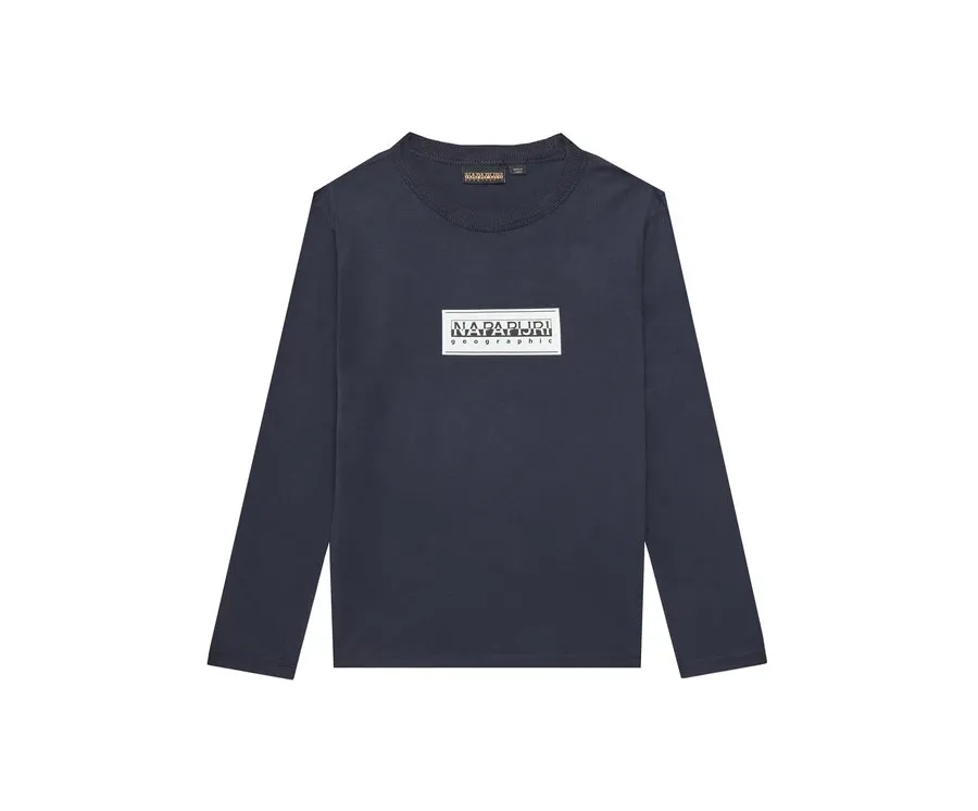 obrazek 1 Napapijri Bluzka S-Chamois NP0A4HYK D Granatowy Regular Fit