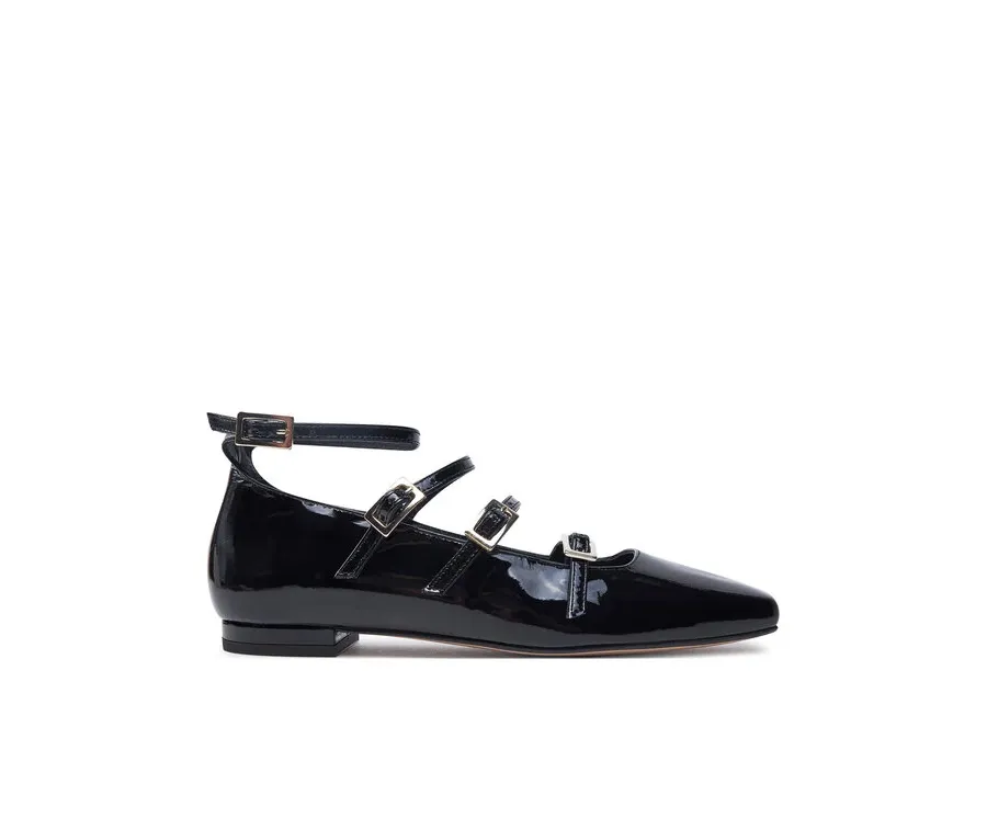 obrazek 1 ALOHAS Baleriny Luke Onix S100056-01 Czarny